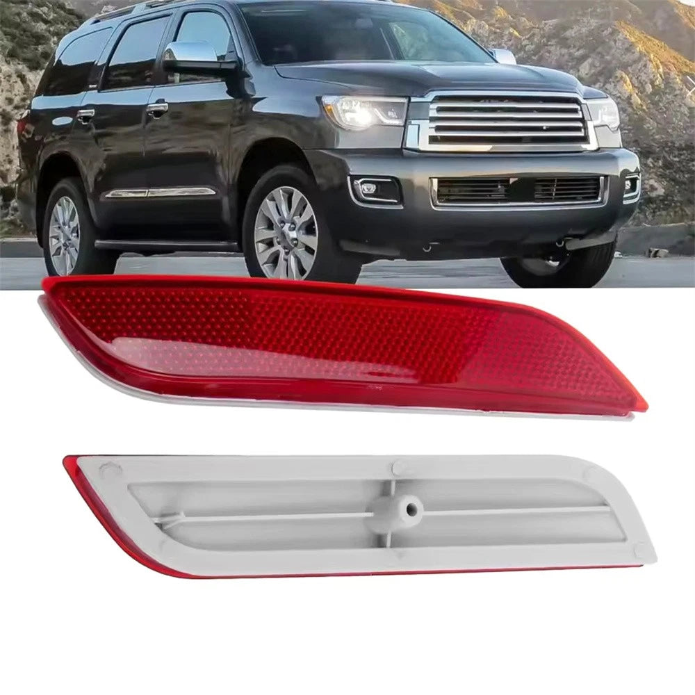 Rear Taillight Reflectors Left & Right for Toyota Sequoia (2001-2007)
