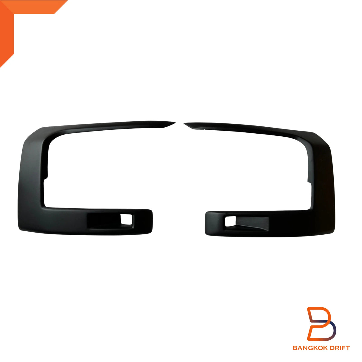 Bumper Cover Trim Matte Black for 2023-2025 Mitsubishi Triton GLS