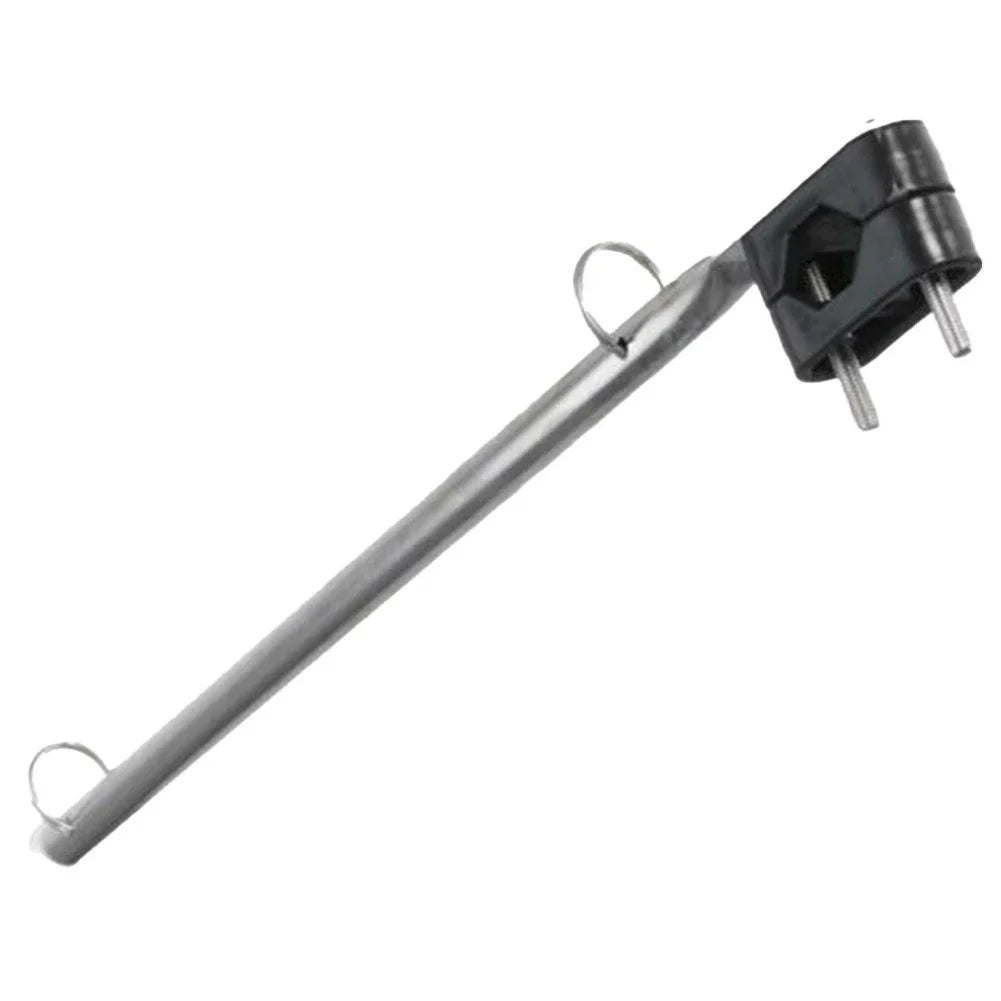 15in Stainless Steel Rail Clamp for Boats Marine Yacht Flagpole