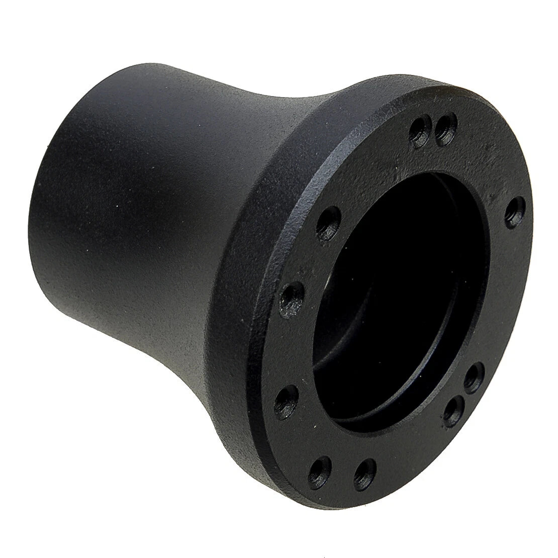 Black Golf Cart Steering Wheel Hub Adapter w/ Screws for EZGO, Club Car, Yamaha