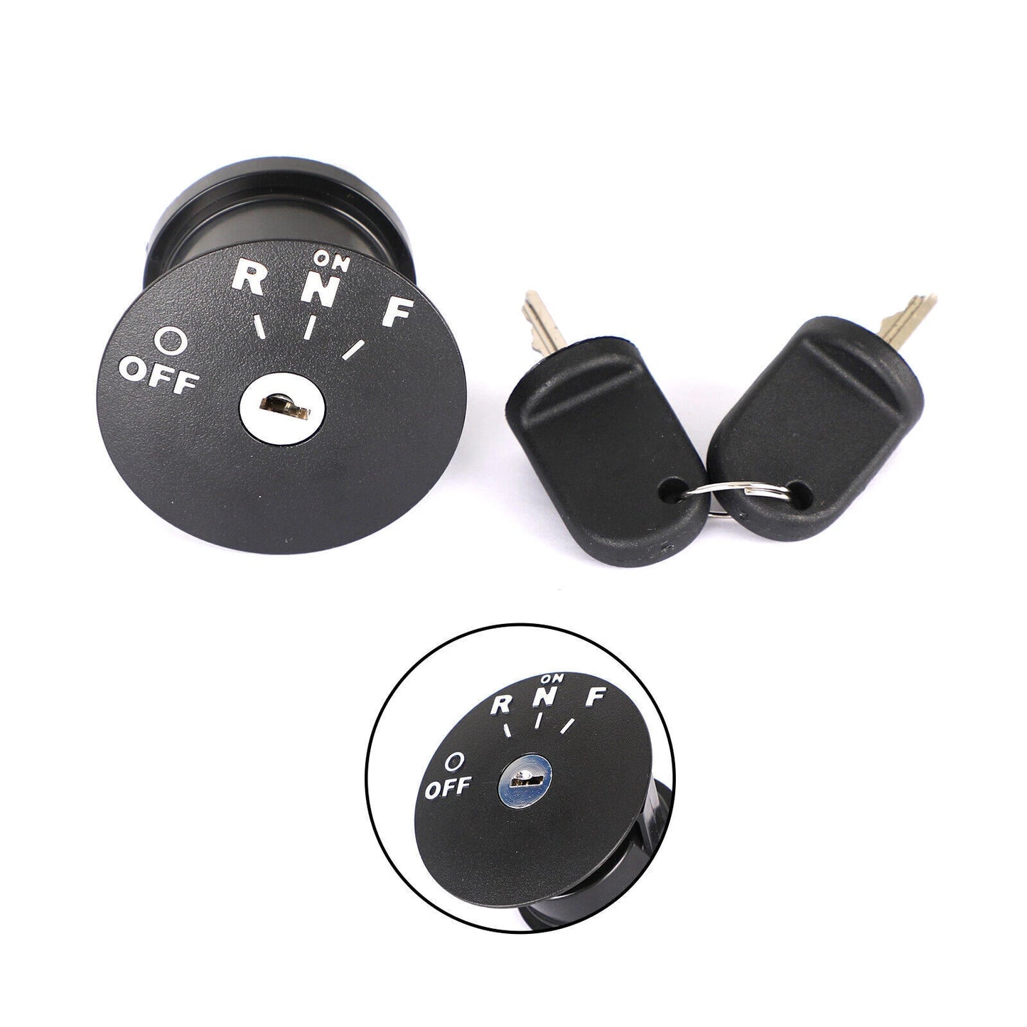Ignition Key Switch for EZGO RXV Electric Golf Carts (2008 - Present)