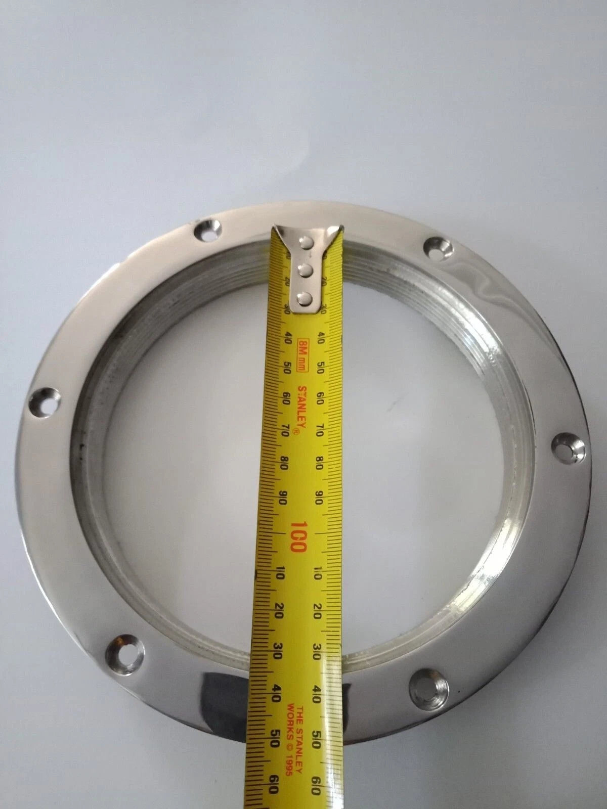 Inspection Port / Deck Plate 170mm OD 316 Stainless Steel for Marine Use