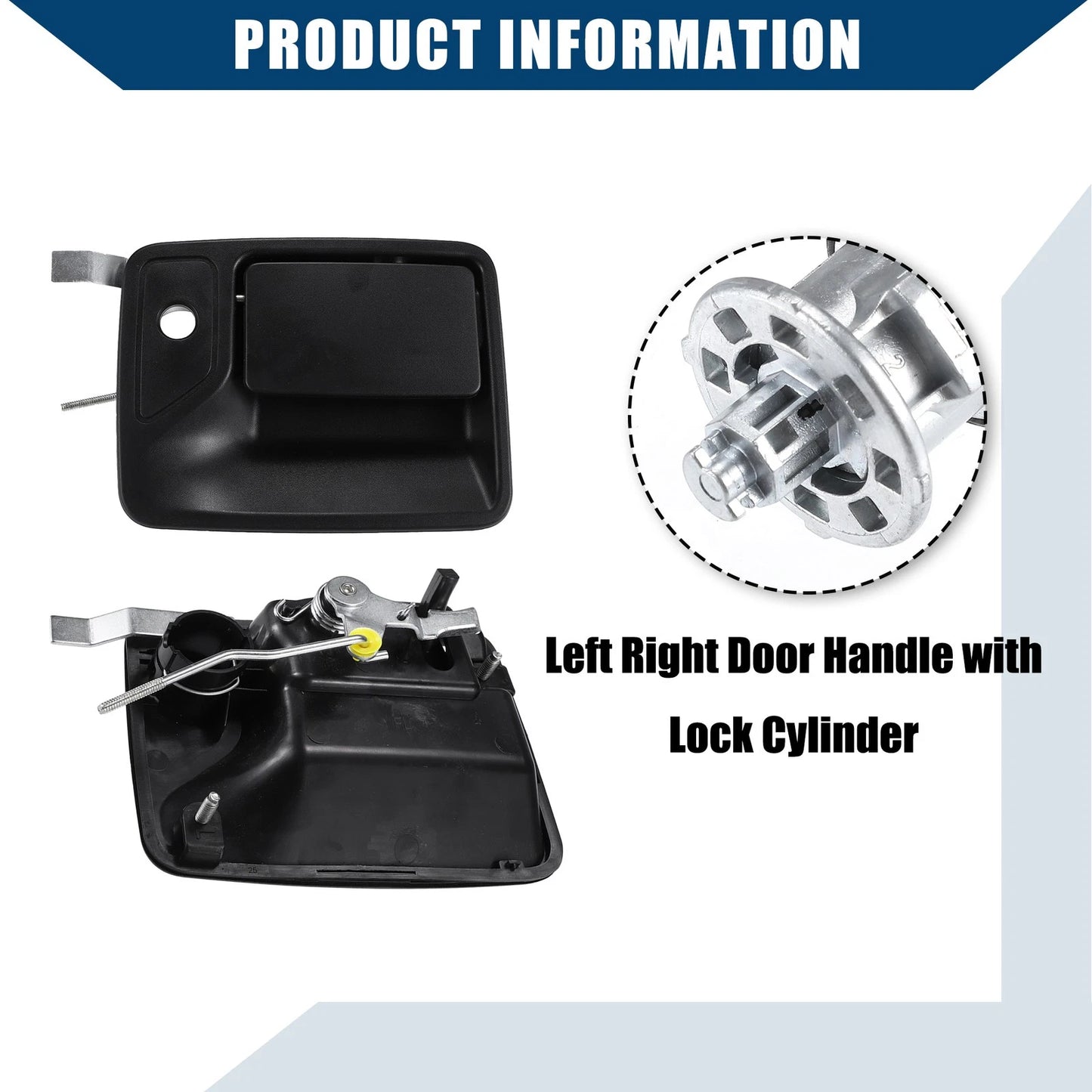 Door Handle Lock Cylinder for Ford F150 F250 (2004-2008)