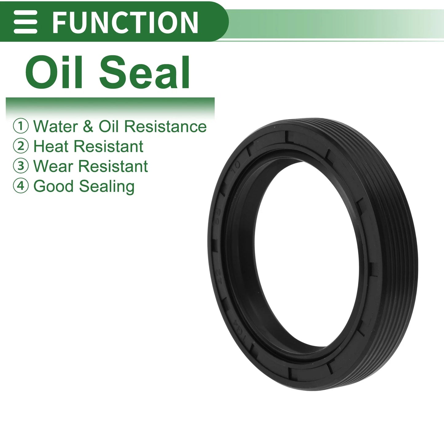 Oil Seal / 42x58x10mm / Seal Ring Rotary Shaft Seal NBR Rubber for Make Model