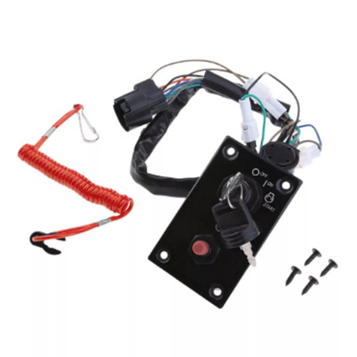 Suzuki Outboard Top Single Ignition Key Switch Panel for DF140/DF115/DF100