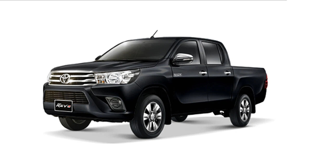Side View Mirror Black 7 Wires for Toyota Hilux Revo (2015-2020)