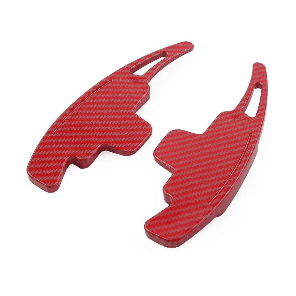 Carbon Fiber Auto Steering Wheel Paddle Shifter Extensions for Mercedes-Benz