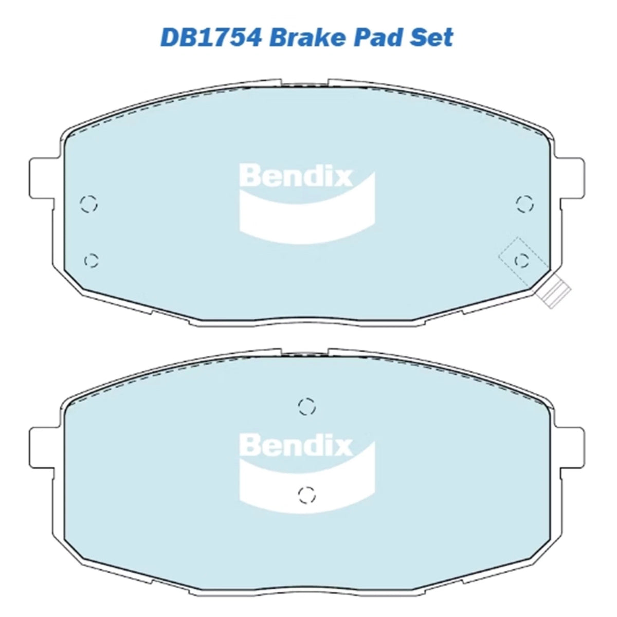 GCT Front Disc Brake Pads Set for Kia Cerato LD/TD 2.0L (2004-2013)