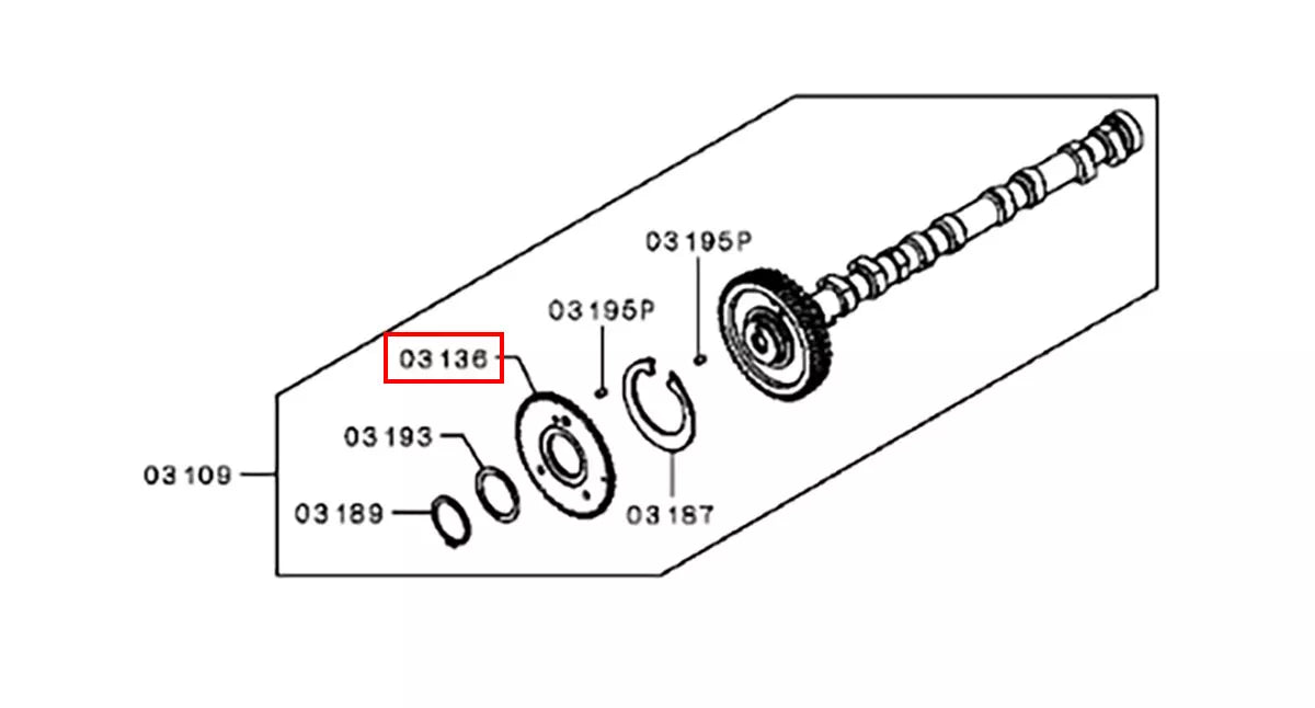 Camshaft for Mitsubishi Montero Pajero Sport (2015-2022)