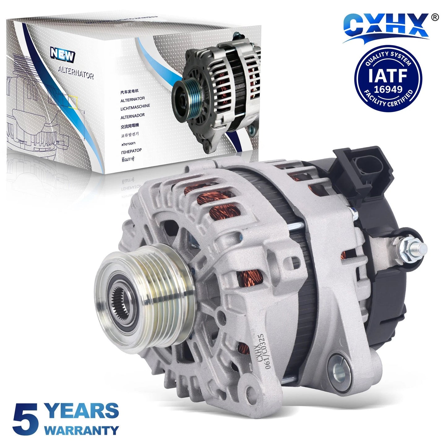120A Alternator for Hyundai i30 GD 1.6L Diesel (2015-2017)