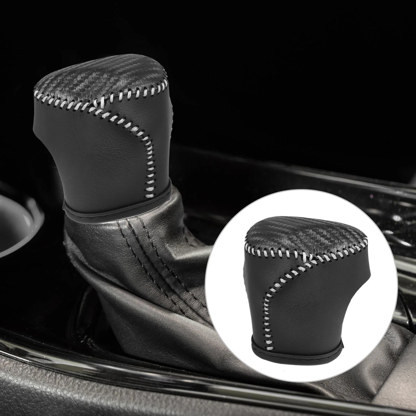 Carbon Fiber Gear Shift Knob Cover for Toyota C-HR (2017-2021)