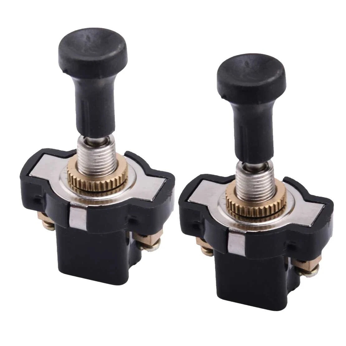 8mm Thread Mount ON-OFF Push-Pull Switch for Auto Car