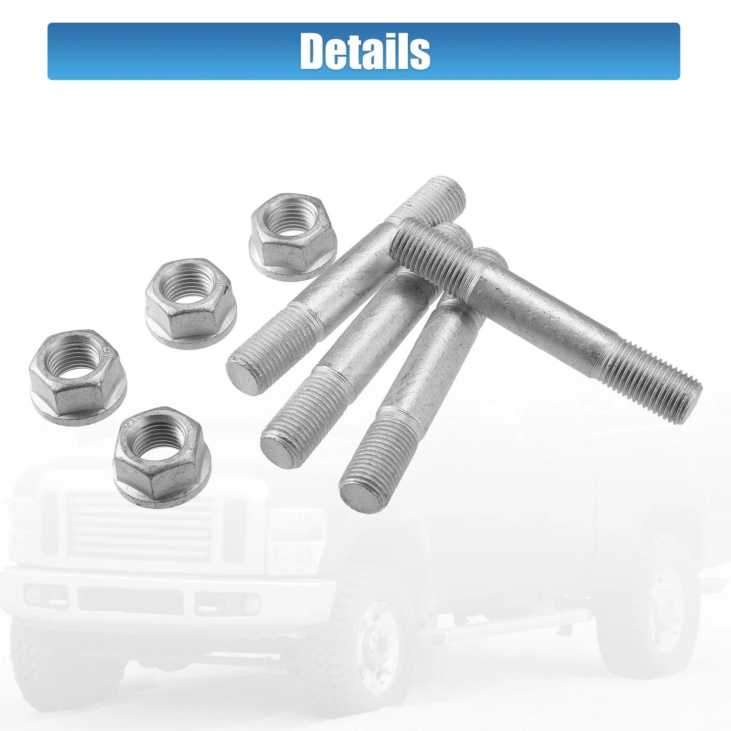 4 x Wheel Hub Mounting Hardware Kit for Ford F250 F350 F450 F550 Excursion