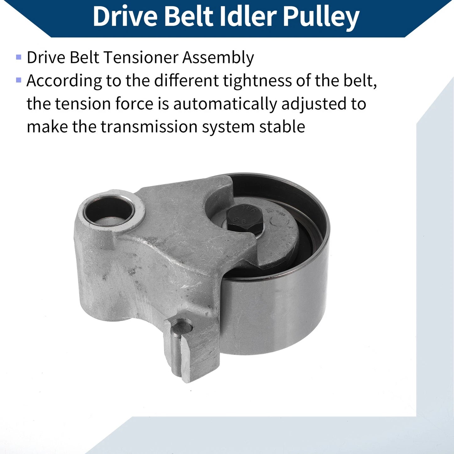 Drive Belt Idler Pulley for Toyota Camry, Lexus (1988-2001) - 1 Pc
