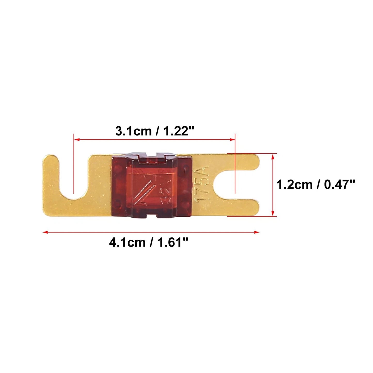 5pcs / 175A AFS Mini ANL Fuses / for Car/Truck/Motorcycle/Boat Audio CDs