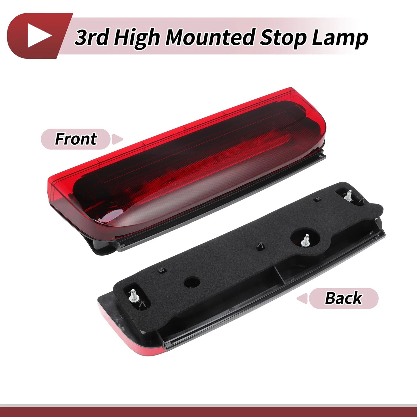 High Mounted LED Third Brake Light for Ford Transit Connect (2014-2023)