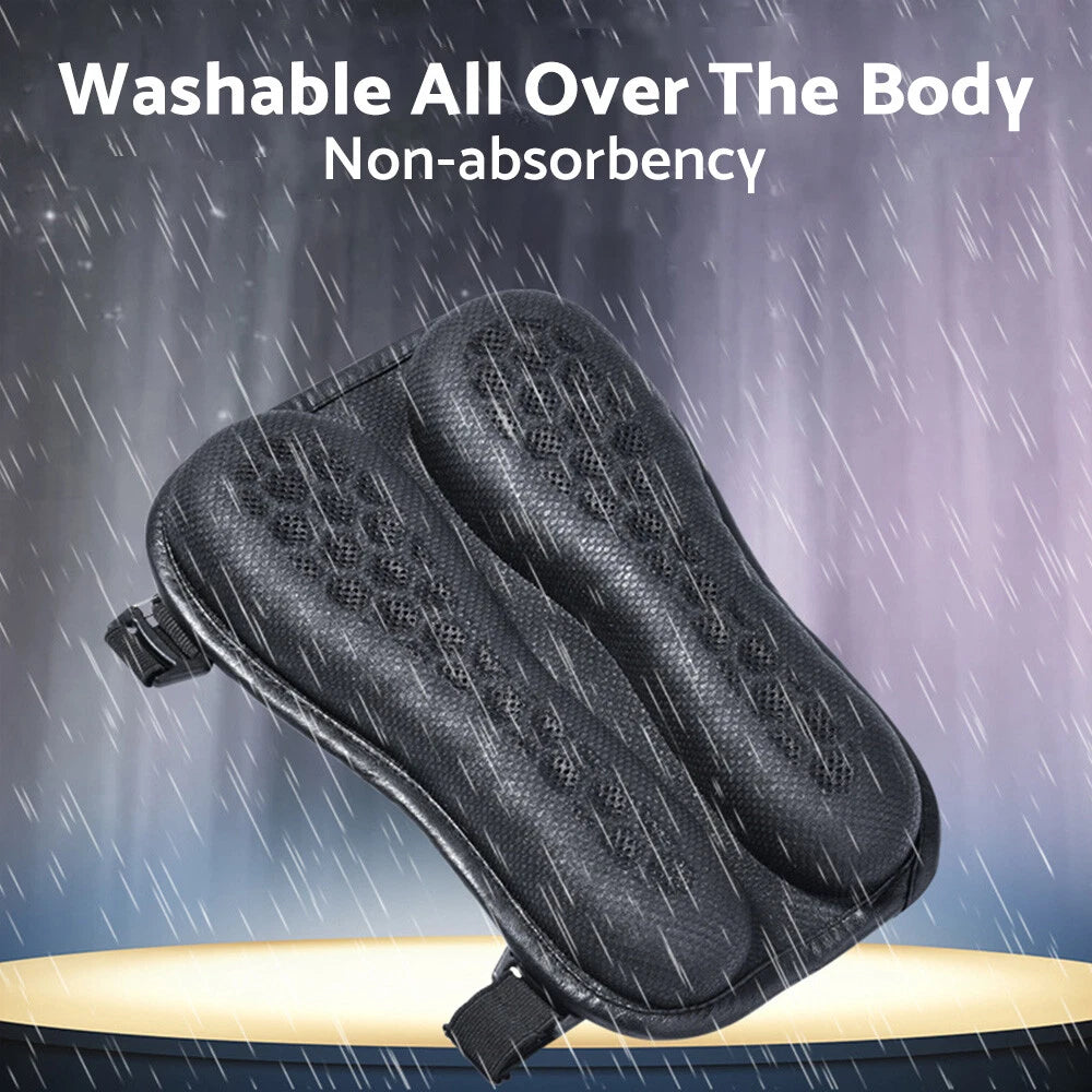 Gel Rear Seat Cushion for Motorcycle - 3D Honeycomb Structure