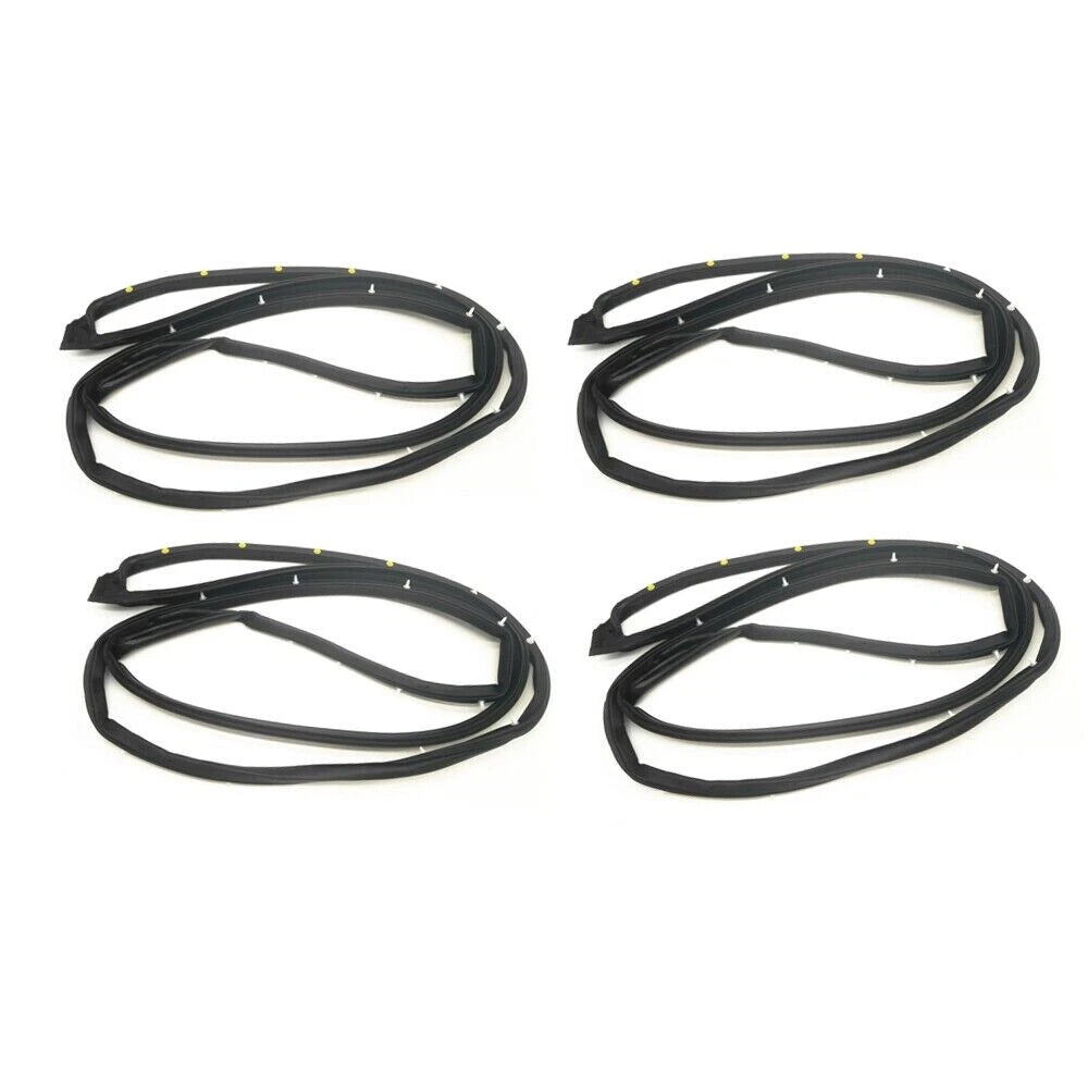 4x Door Weatherstrip Gasket for Honda Accord (2008-2013)