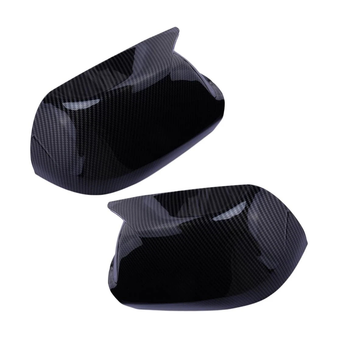 L+R Exterior Mirror Cover Caps for Mazda 3 6 (2003-2008)