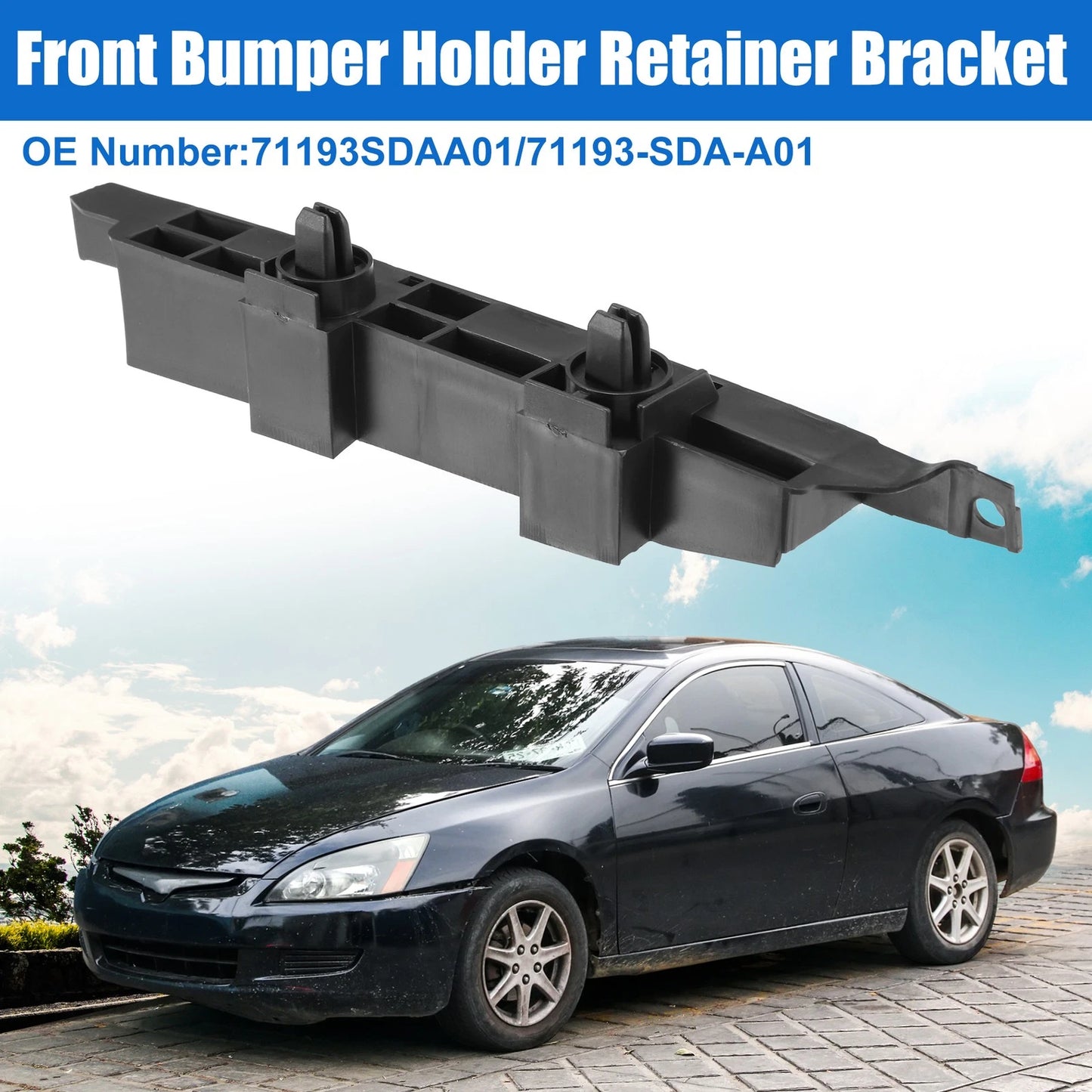 Right Side Front Bumper Mounting Bracket for Honda Accord (2003-2005)
