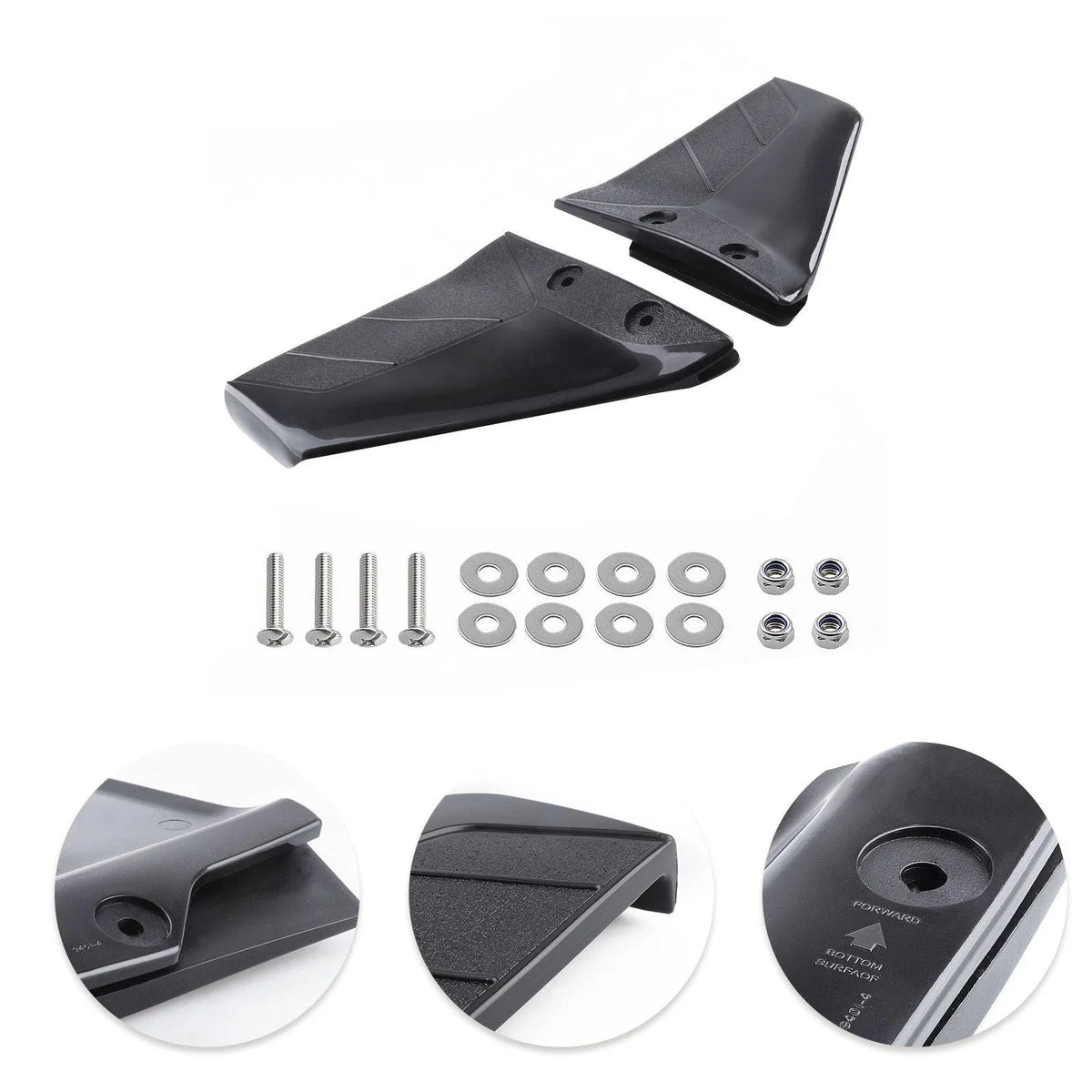 Hydrofoil Stabilizer Fins for Outboard Motors, Compatible with Various Models