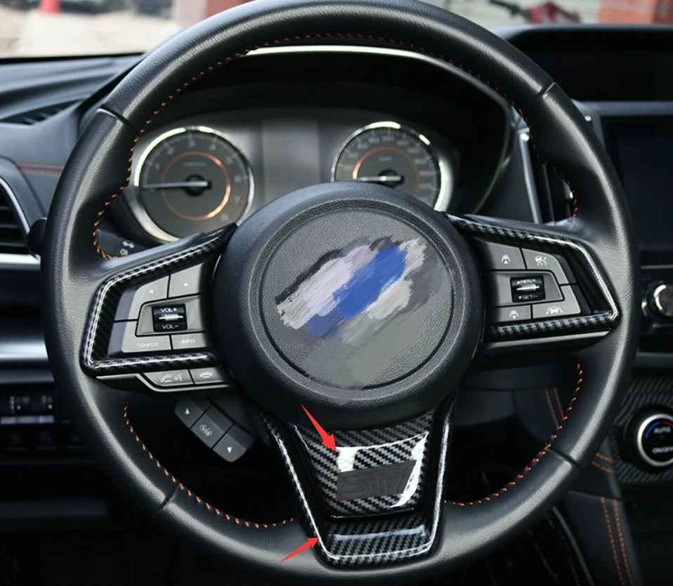 U Shape Steering Wheel Cover Trim for Subaru Outback 2021-2022 (2021-2022)