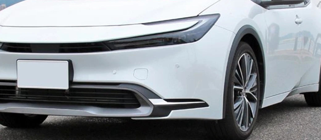 Front Fog Light Cover Trim for 2023-2024 Toyota Prius Chrome (2023-2024)