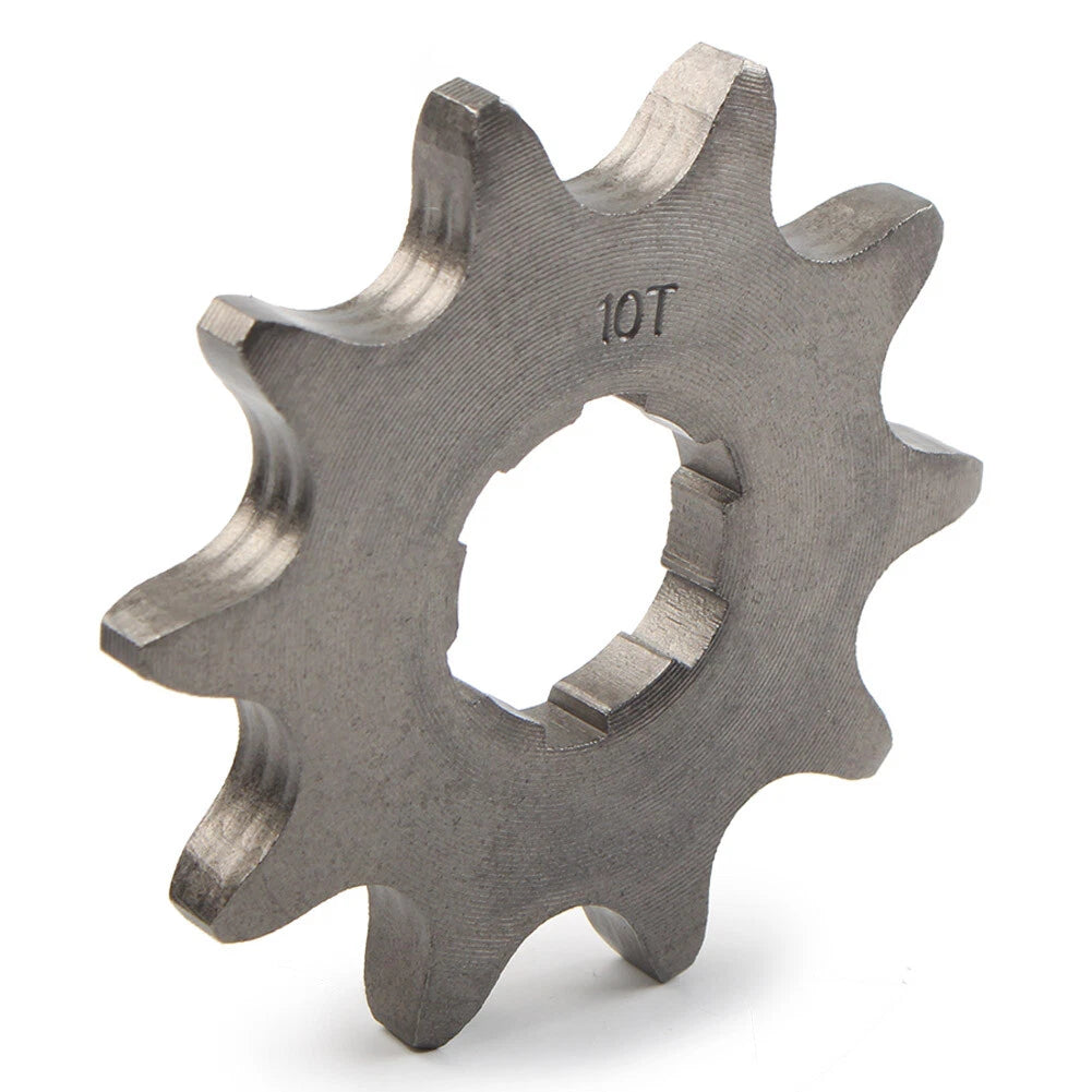 10T Chain Front Sprocket Cog for 125cc-250cc Dirt Pit Bike ATV Go Kart