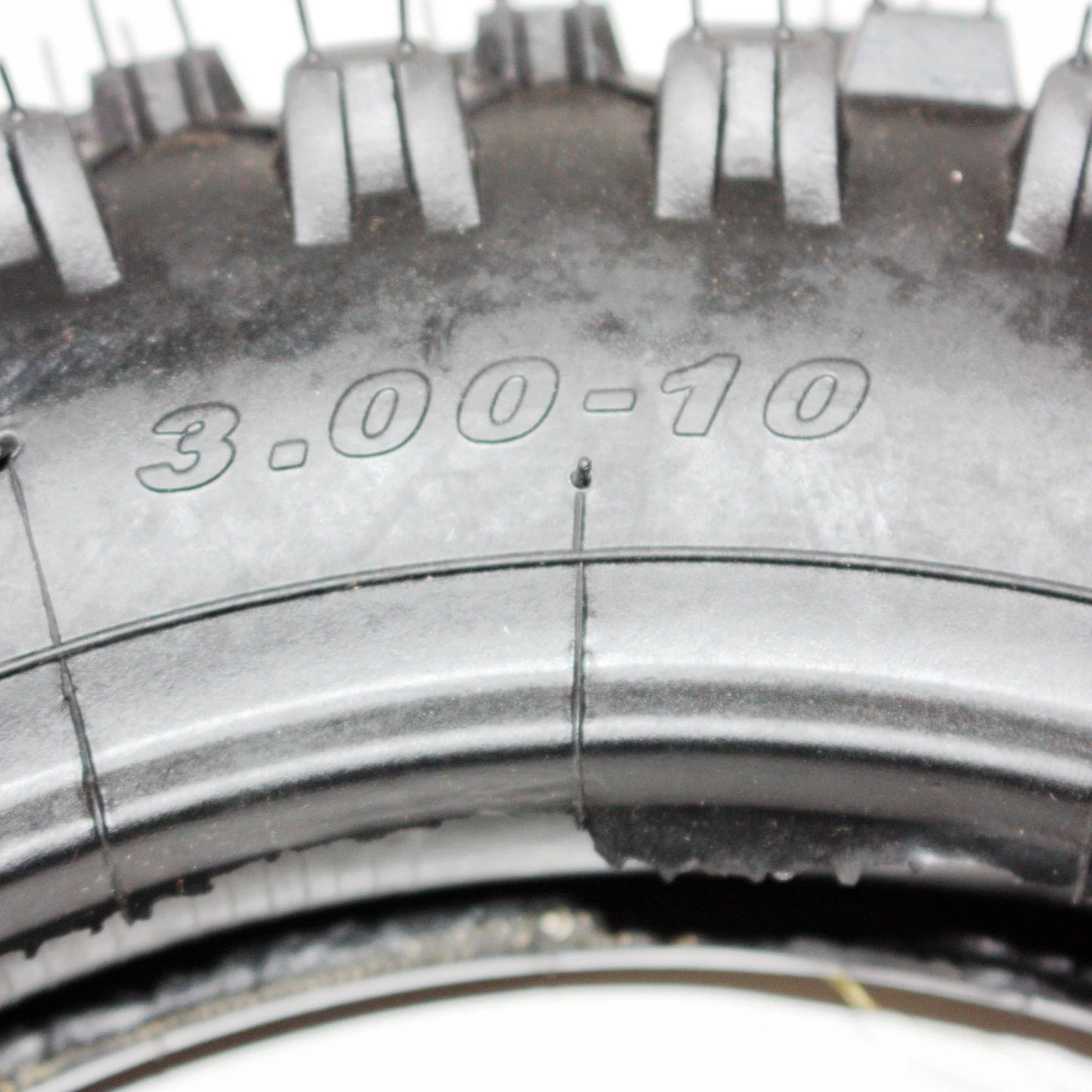 3.00 - 10" 80/100 Rear Knobby Tire + Tube for PIT PRO Trail Dirt Bike