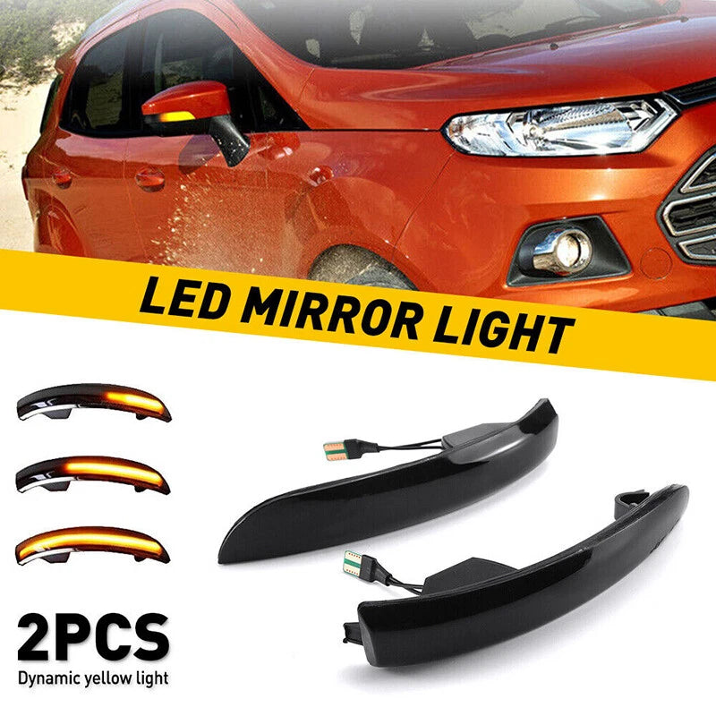 LED Dynamic Turn Signal Light Mirror Indicator for Ford Focus MK2 MK3 MK4