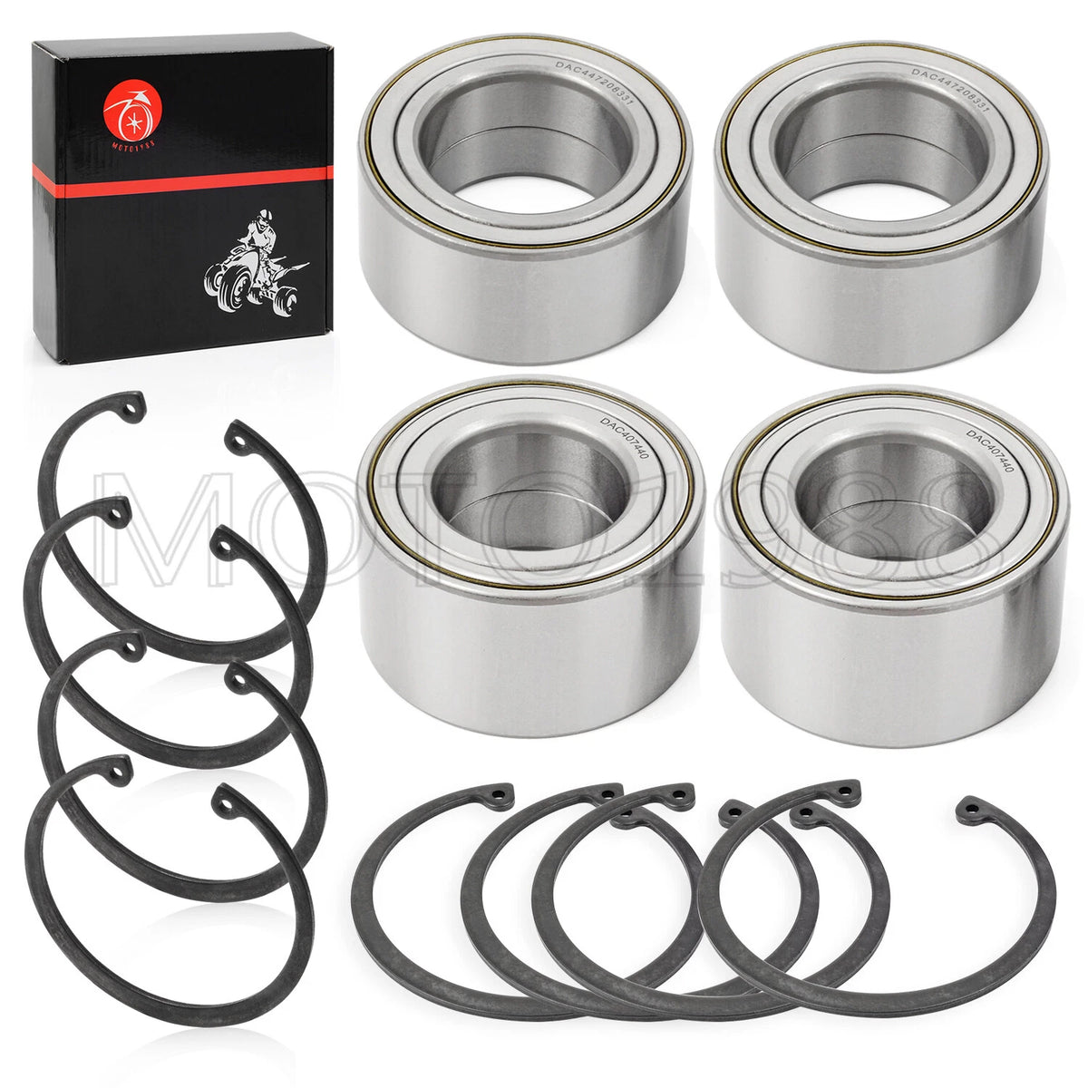 Wheel Bearings Front & Rear 4x for Polaris Ranger 900 1000 XP (2013–2023)