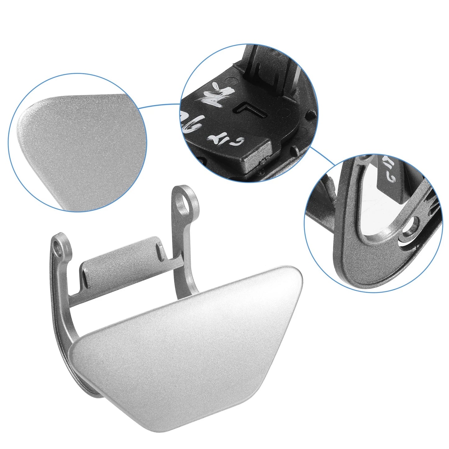 Front Left Headlight Washer Nozzle Cover Cap for BMW 535i (2011-2013)