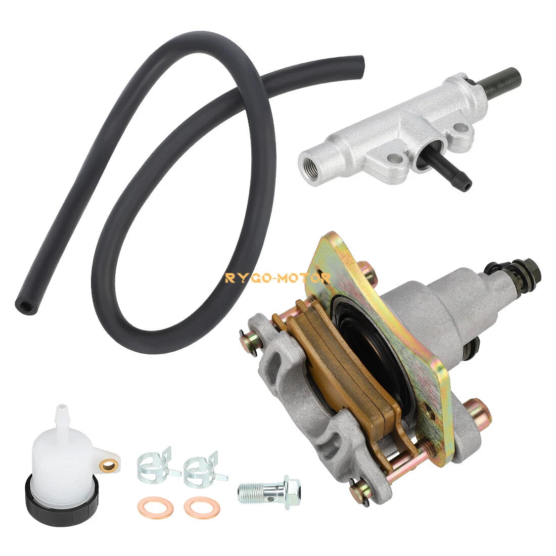 Brake Caliper & Master Cylinder Set for Polaris Scrambler 500 4X4 (2010–2013)