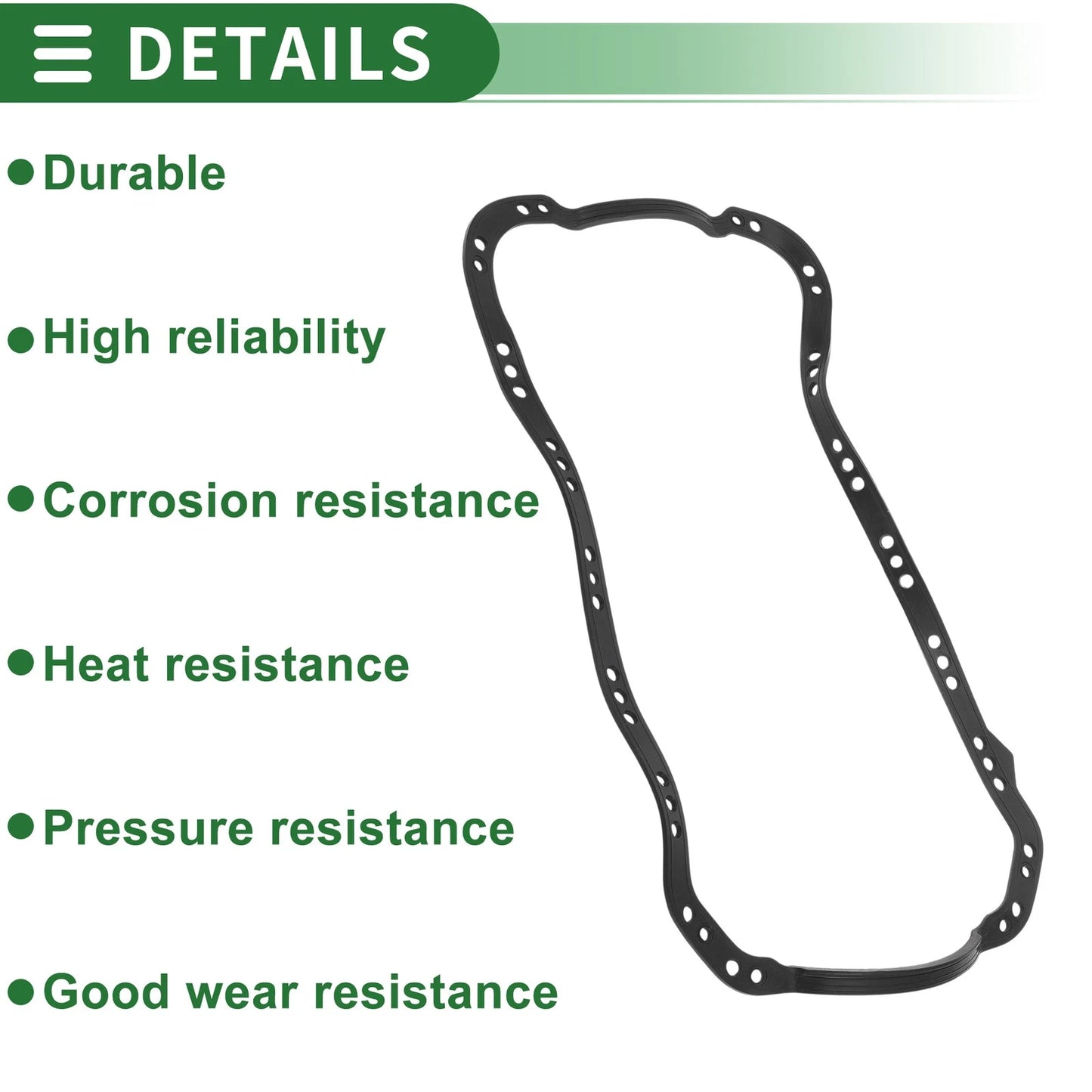 Oil Pan Gasket for Honda Civic, CRX (1984-1995, 1988-1991)