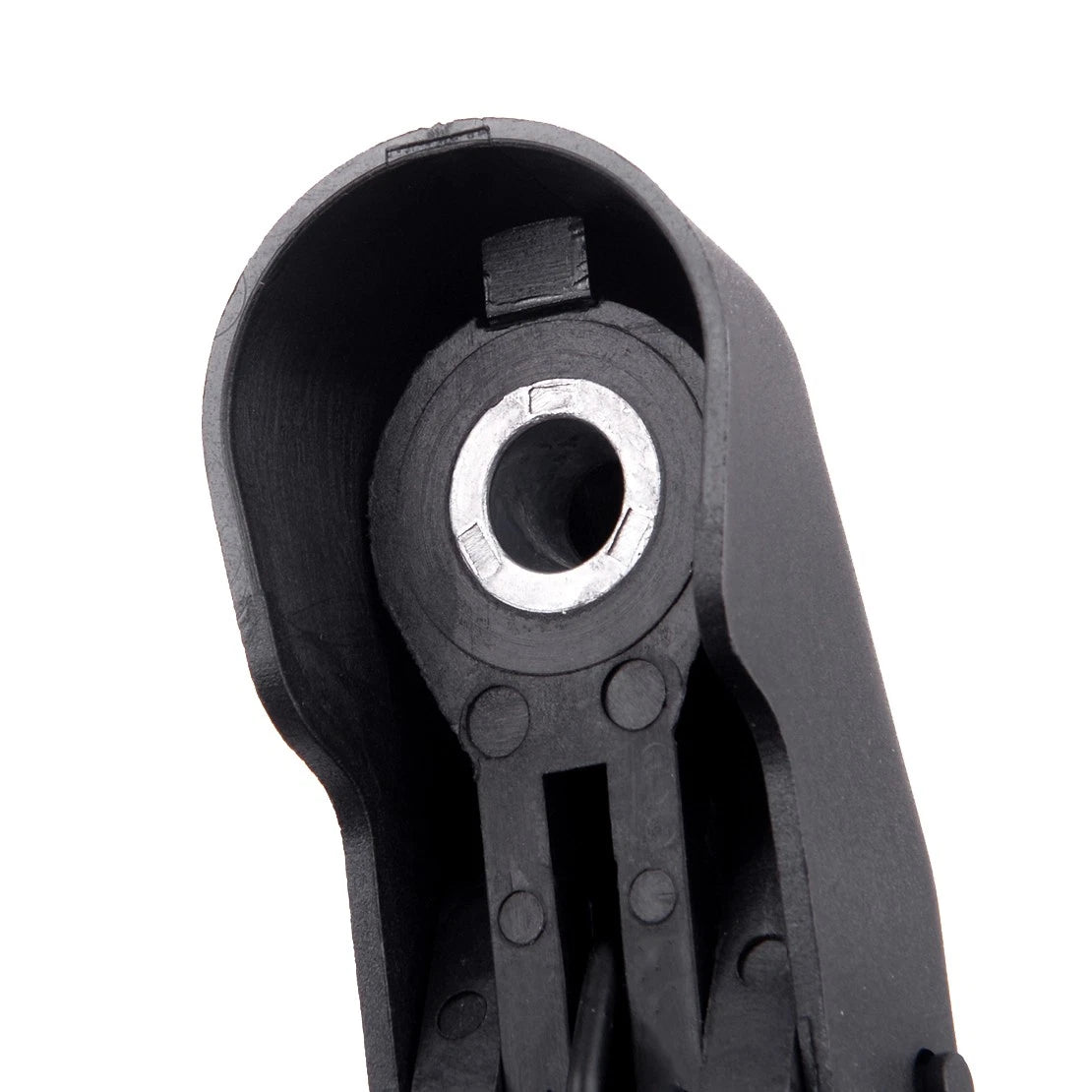 Black Rear Wiper Arm Blade for Fiat 500, 500X, Ford KA Hatchback (2007-2023)