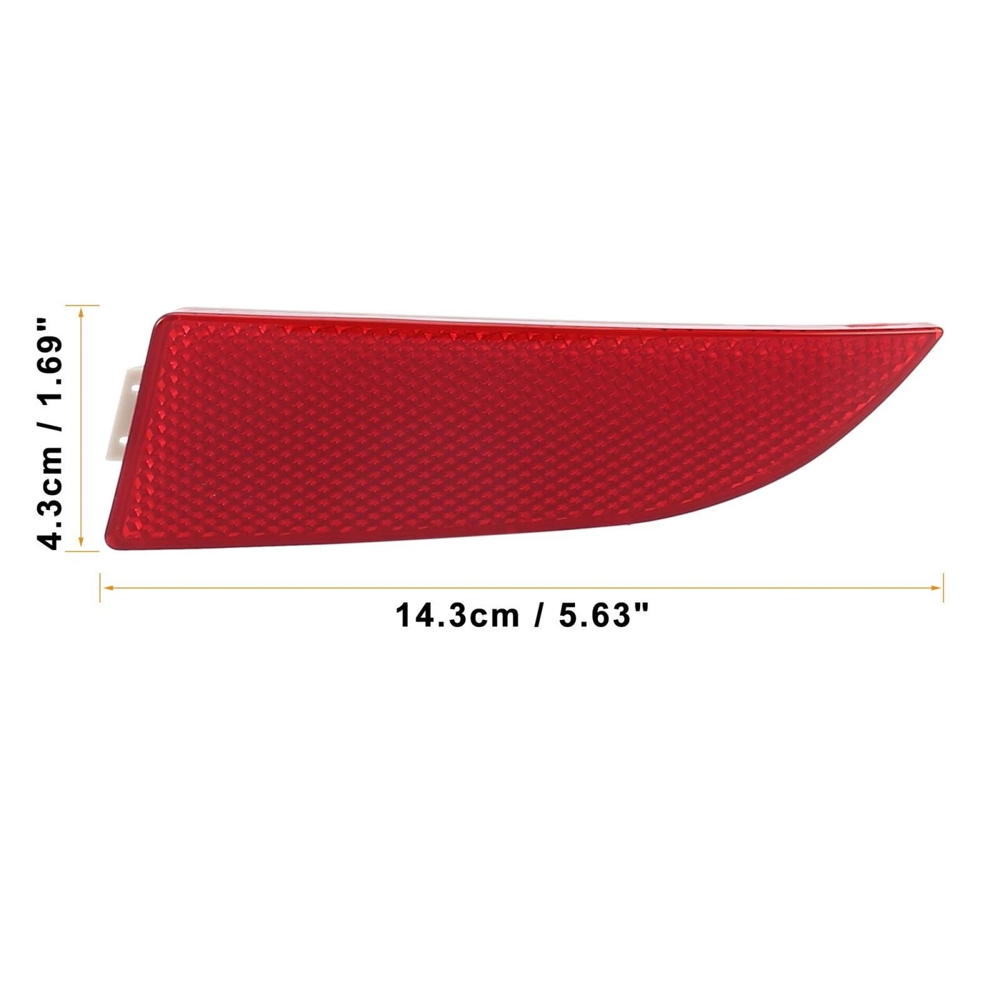 2 x Rear Bumper Reflectors for BMW X3 (2011-2017)