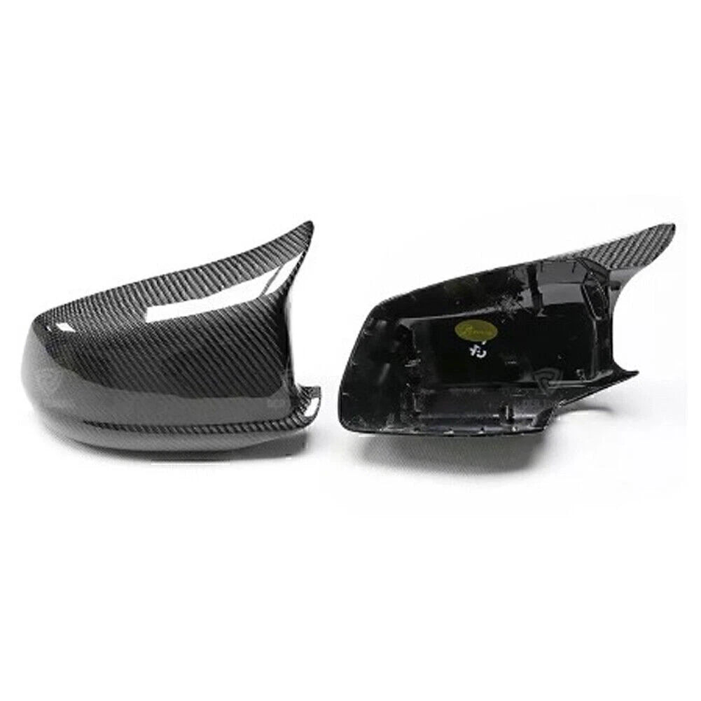 Carbon Fiber Mirror Cover Caps for BMW 5 Series (2010-2013)