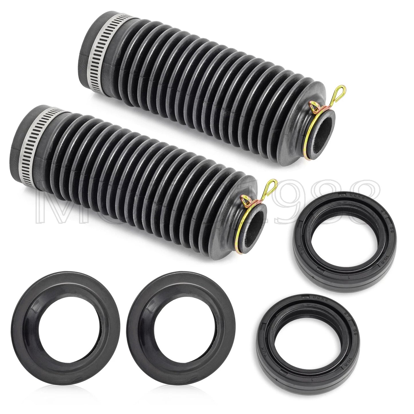 Fork Seals Dust Seals & Fork Boots Clamps for Honda CRF80F