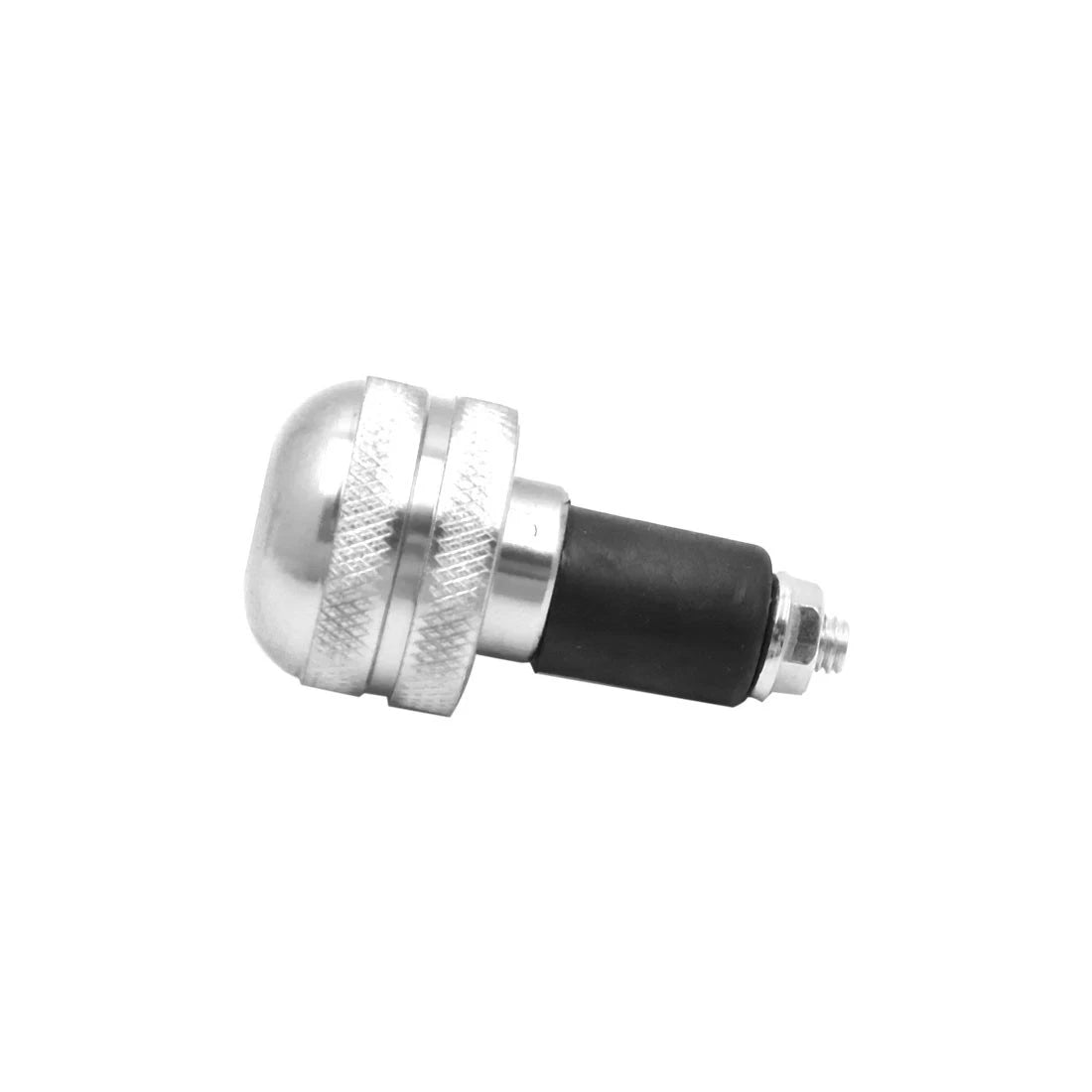 2 x End Cap / 17mm / Handlebar Dia Aluminum Alloy End Cap Silver Tone for Honda