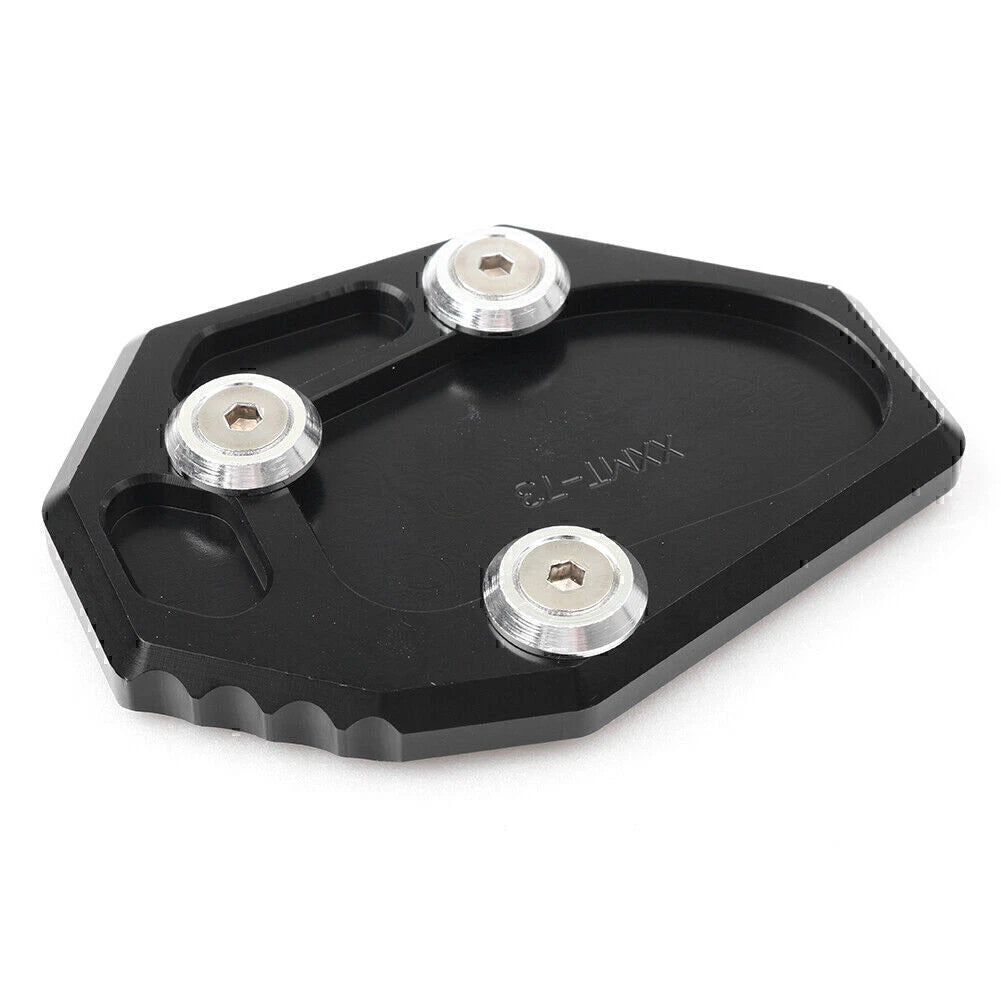 Sidestand Kickstand Extension Pad for Yamaha FZ6R (2009-2015) Black