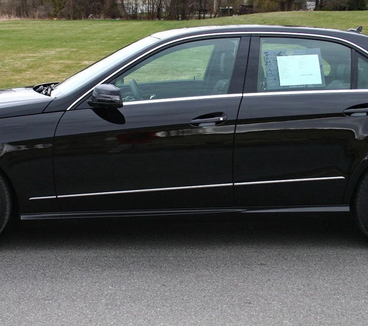 Chrome Door Side Moulding Trims for Mercedes E-Class W212 (2013-2016)