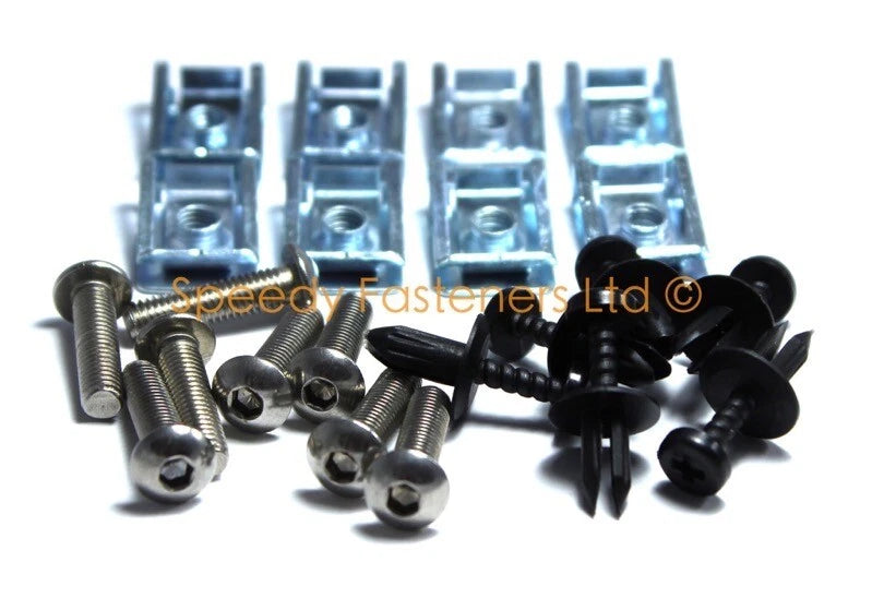 Porte Carte 2 x Intérieur Fixations Inox Acier for Lotus Elise Exige