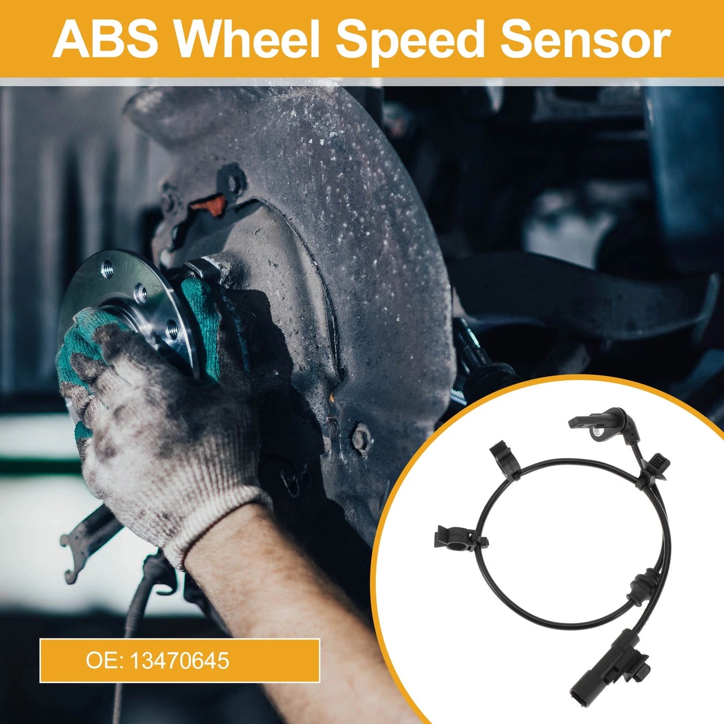 ABS Wheel Speed Sensor for Chevrolet Orlando Rear