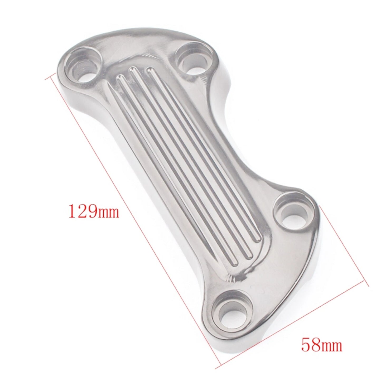 Handle Bar Riser Top Clamp Kit for Harley Dyna (1983-2006)