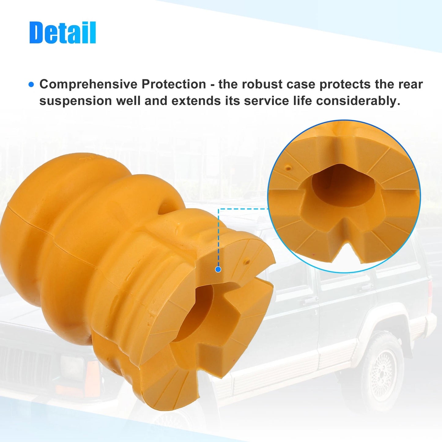 1.8 Inch Rear Suspension Bump Stops for Kia Sorento (2002-2009)
