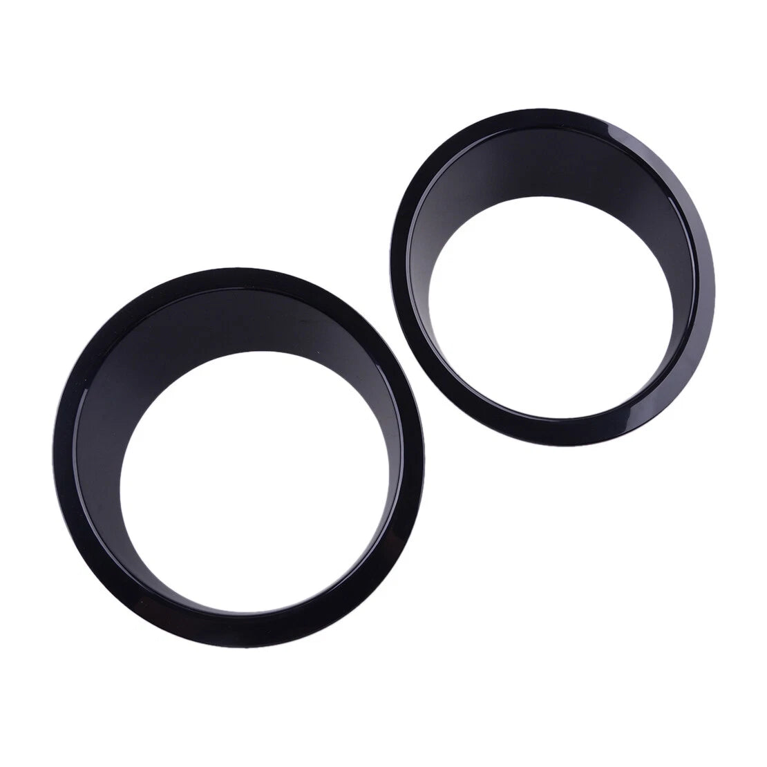 Headlight Lamp Ring Bezels Trim Cover for Jeep Wrangler JK (2007-2017)