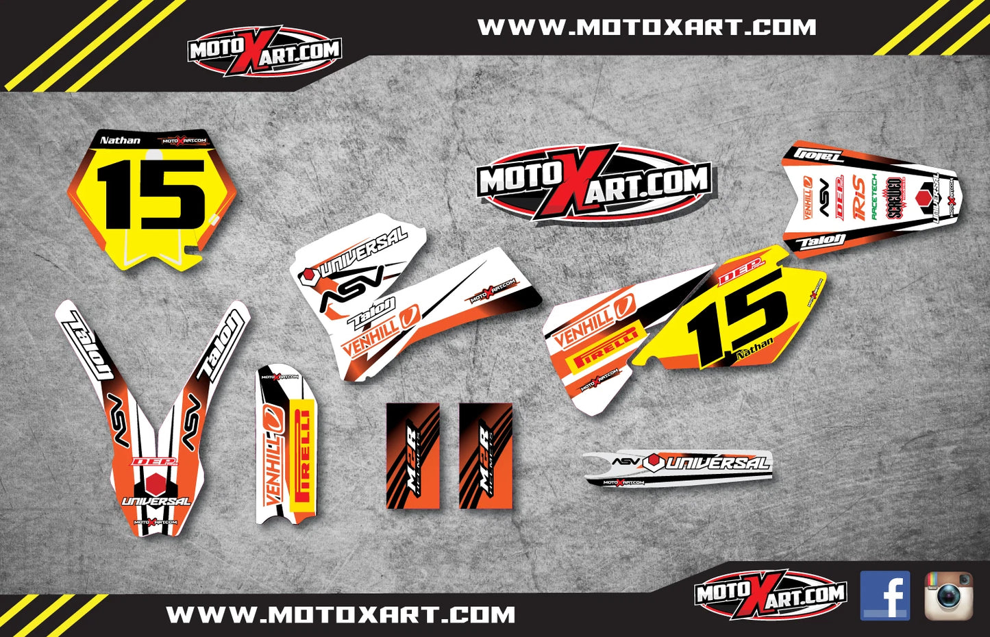 Storm Style Graphics Full Kit for KTM 85 (2006-2012)