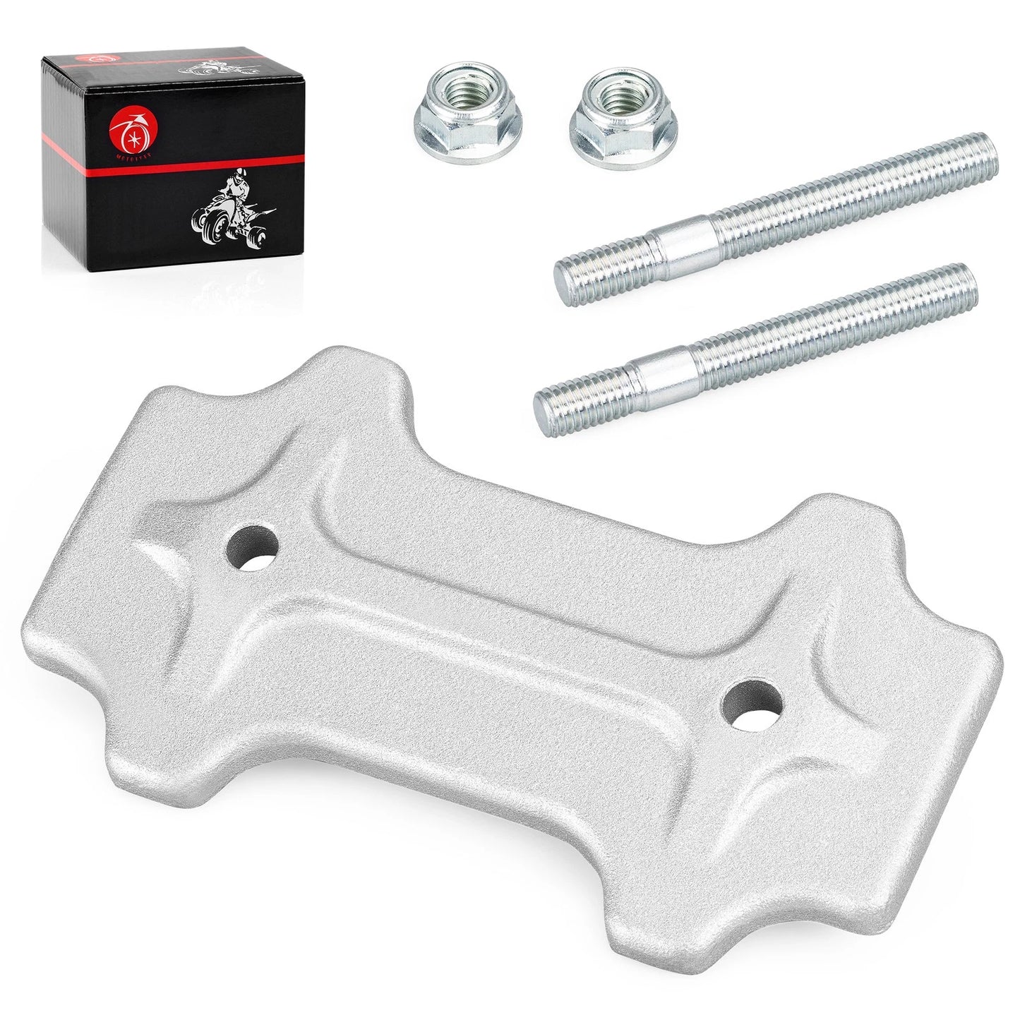 Plate Chain Adjuster w/ Bolts Nuts For Suzuki QuadRacer LT500R 2x4 (1987–1990)