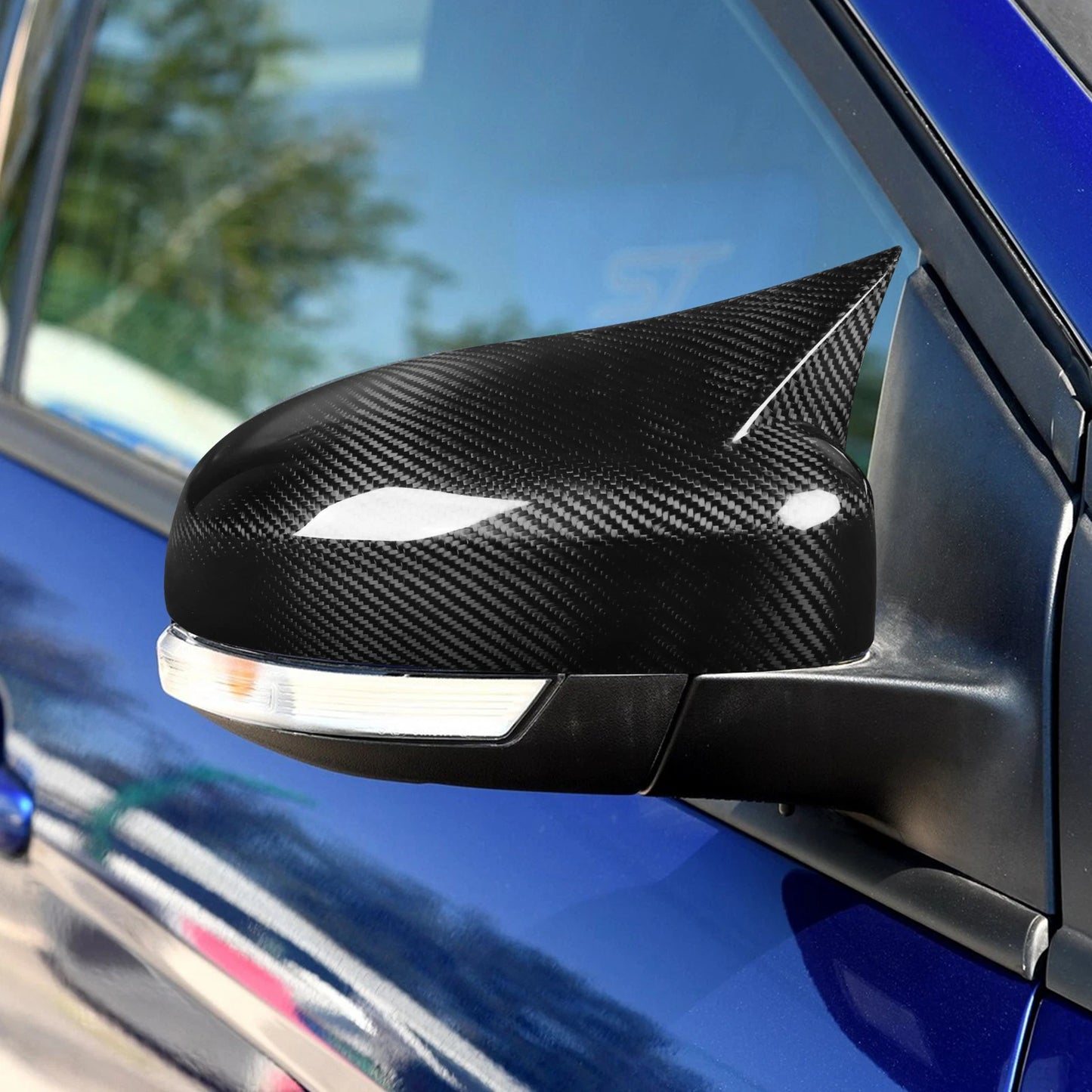 Carbon Fiber Rearview Mirror Covers for Ford Focus MK3 (2012-2018)