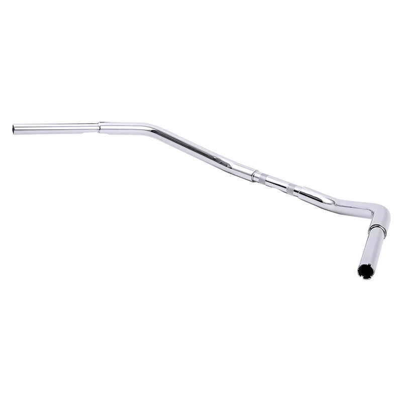 Rise Bar 3.5" Handlebar for Harley Sportster Softail Dyna Black/Chrome